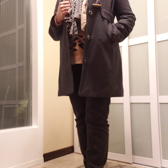 Old Navy wool blend jacket - Picture 4 of 6